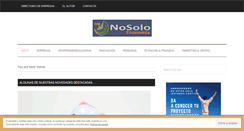 Desktop Screenshot of nosoloeconomia.com
